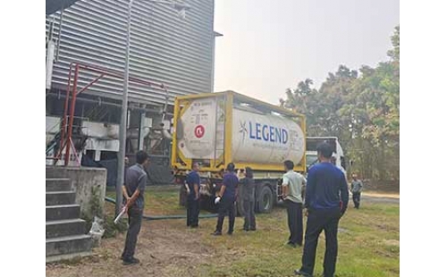 2025年4月20日泰國(guó)曼谷140噸導(dǎo)熱油鍋爐系統(tǒng)清洗工程